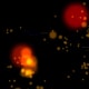 A starmap showing the number of escape pods destroyed in the last 24 hours in EVE online.