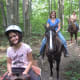 Trail rides are a fun activity for the whole family.