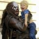 This child will be afraid of the dark for years.