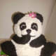 My version of a panda bear cake.