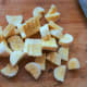 Chopped banana