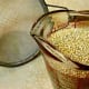 Measure out the quinoa