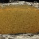 Press flour mixture into pan lined with foil.