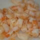 Chop the shrimp