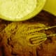 Next, add the dry ingredients (flour, baking soda, cinnamon, cloves, ginger, and salt).