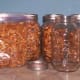 Step Two and Three: Ready to Fill the Jars With Pecans