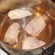 Whole thighs for making stock and soup.