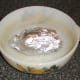 The haggis is wrapped in foil and cooked in a steam bath