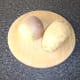 One large potato and half a small swede make two servings of clapshot