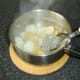 The potato and swede is mashed with butter, sea salt and white pepper