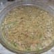 The "before" photo, just before placing the stuffing in the oven.