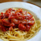 Gluten-free spaghetti.