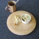 A knife dipped in boiling water makes butter easily spreadable