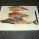 Second fillet removed from mackerel