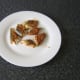Mackerel flesh removed from bones