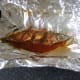 Baked mackerel in red pesto sauce