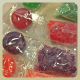 Crushed candy ready to be made into stained glass.