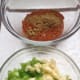 Chop your garlic and jalapeno. I only used one jalapeno because I am a weak sauce when it comes to spices. You can add two if you want!