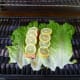 Top the fillets with basil leaves and thin slices of lemon. Now close the lid and no peeking while it cooks.