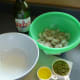 Just a few simple ingredients go into this shrimp recipe: shrimp, olive oil, Pernod and pesto sauce. If you don't have Pernod on hand, try substituting ouzo or even sambuca.