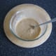 Lemon juice and water are added to produce a thick batter
