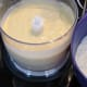 Mix the flour into the wet mixture until just blended.