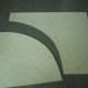 Cut along traced line. Older children may do it themselves with child safe scissors.