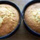 When ready, leave to cool in the tins for 5 minutes. The cake should be golden brown and springy to the touch.