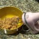 Just blend the Bob's Red Mill mix with butter, egg, and water.