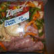 Sausage and peppers assembled and ready to freeze.