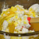 Fold part of mixture into apricot puree.