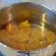 Cook apricots.