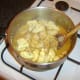 Stock is added last of all to biryani mix