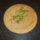Fresh tarragon leaves