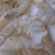 Thaw frozen shrimp in cold water or use fresh shrimp.