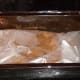I spoon my dough into a bread pan lined with waxed paper for easy removal later.