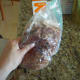 Keep squishing the mixture together until it is well combined, about 5-10 minutes.