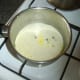 Add cream, lemon juice, and capers to reduced stock