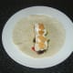 Ready to roll spicy pork stuffed chicken wrap
