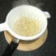 Drain linguine well