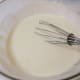 Pancake batter.