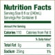 mixed units on an american label