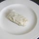 Poached pollack fillet