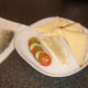 Crisp skin peels easily from cooked pollack fillet