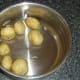 Baby potatoes ready to be cooked