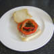 Jalapeno relish is added to steak and bell pepper slices