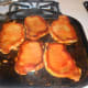 The chops after flipping.