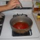 Add the pepper and salt.