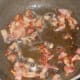 You would need to cook the bacon before you make the rice.