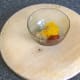 Mixing curry rub for sea bream fillets